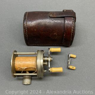 Vintage James Heddon's Sons Dowagiac, Mich. 3-30 reel